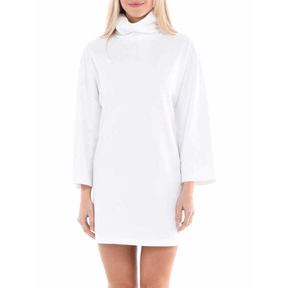 Paper Label Lucent Mavis High-Neck Tunic Dress/Top In White Size XS NWT